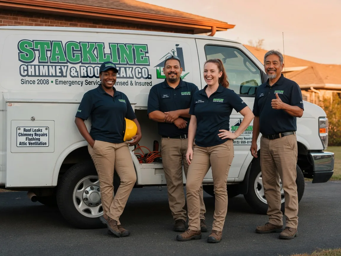 Chimney flashing repair company in Brocton, IL